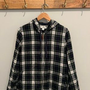 LL Bean Unisex Hooded Zippy Flannel